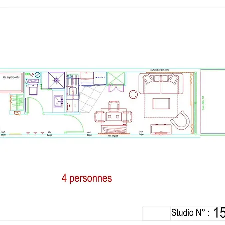 Appartamento Résidence Le Portillo - Piscine - Pour 4 Personnes Mae-5023
